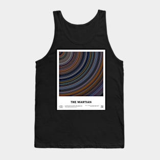 minimal_The Martian Abstract Circular Art Movie Tank Top